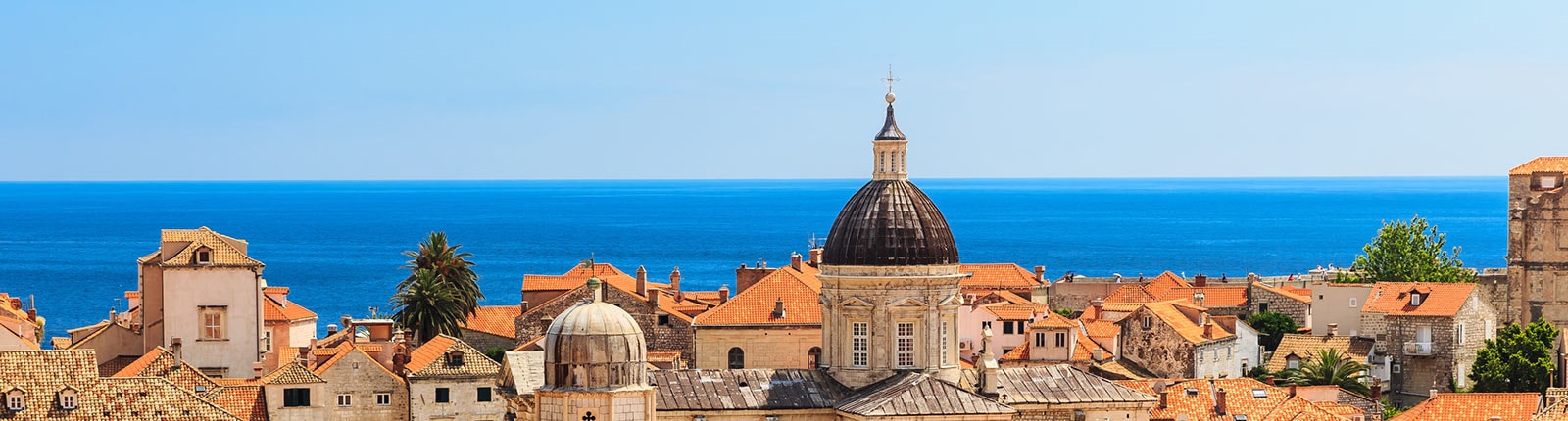 Gothic, renaissance, and baroque architecture in Old Town of Dubrovnik, Croatia