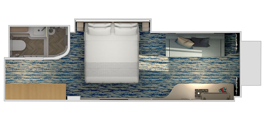 carnival celebration ocean view stateroom floor plan