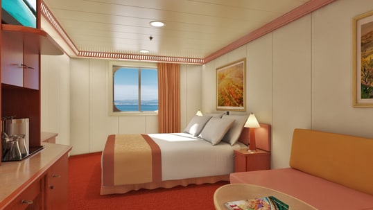carnival freedom ocean view stateroom