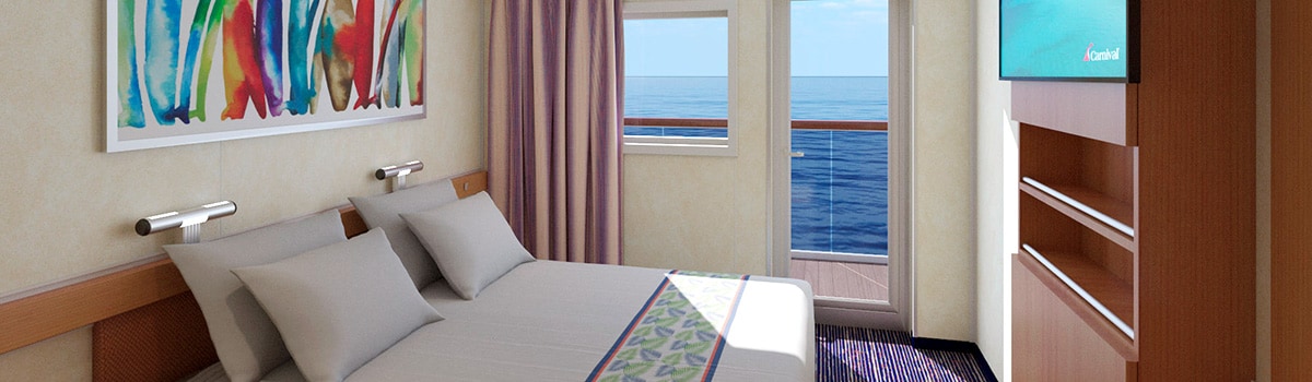 Carnival Paradise Balcony Stateroom