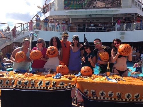 halloween cruise party at sea
