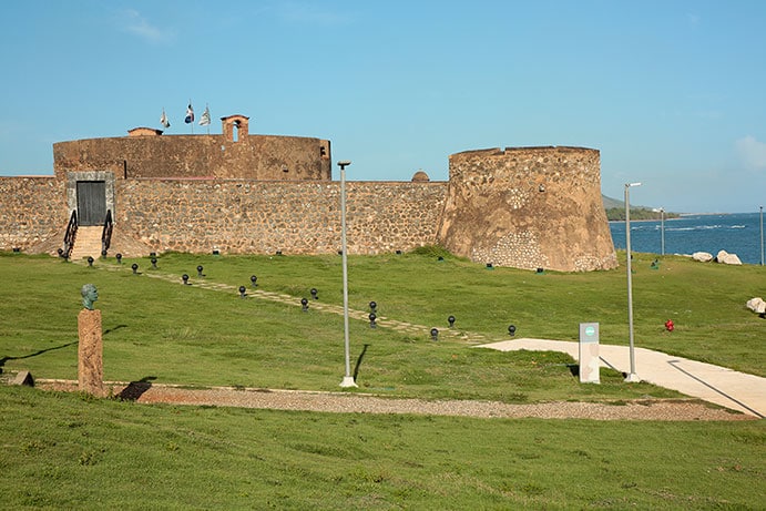san felipe fortress in puerto plata, dominican republic