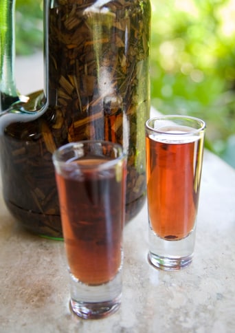mama juana, local dominican drink, made with red wine, local rum, cinnamon, and honey
