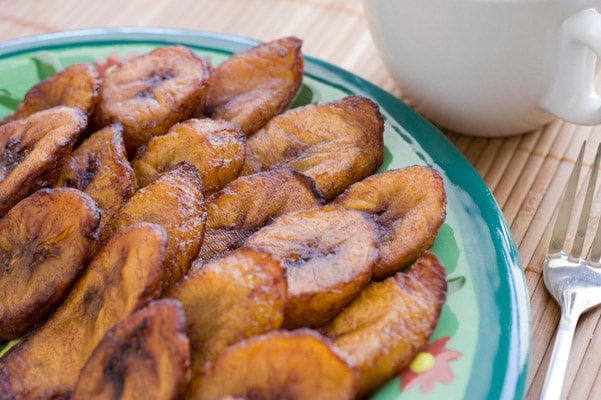 plate of fried plantains