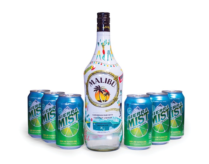 Malibu Rum Mixer PackageSierra Mist Carnival Cruise Line