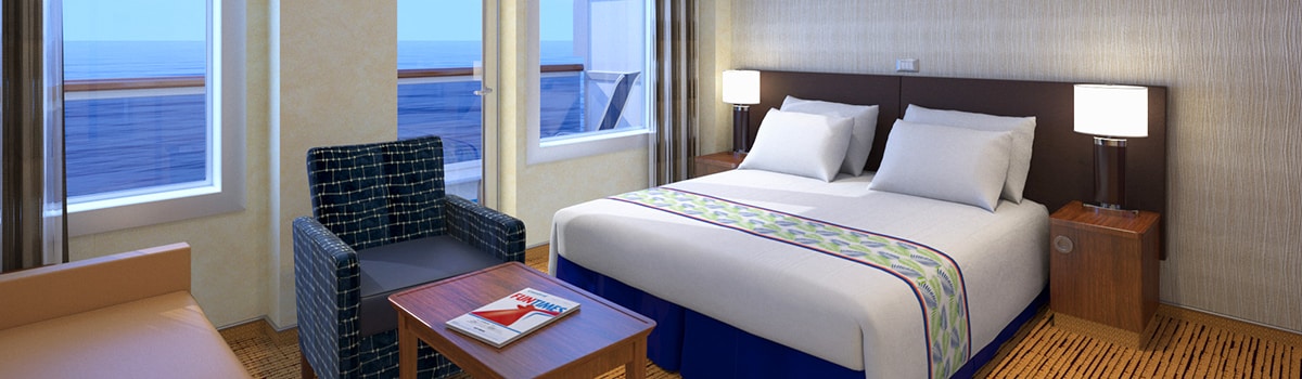 carnival sunrise view rooms